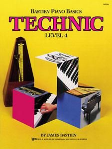 Bastien Piano Basics Level 4: Technic 