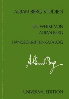 Handschriftenkatalog der Werke A.Bergs 