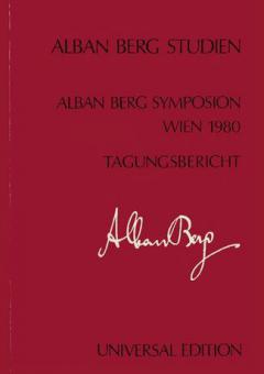 Internationales Alban Berg Symposion Wien 1980 2 