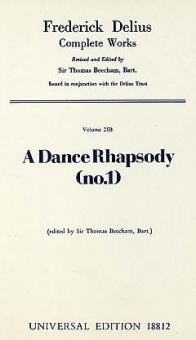A Dance Rhapsody No 1 
