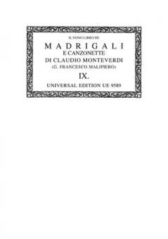 Il nono libro de Madrigali 9 