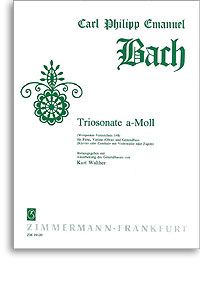 Triosonate a-Moll Wq 148 