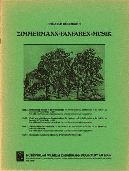 Zimmermann-Fanfaren-Musik Heft 1 