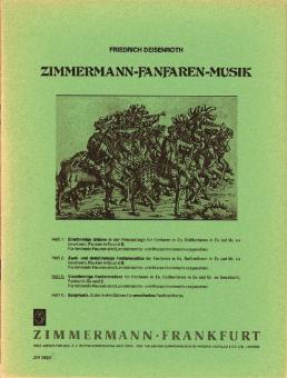 Zimmermann-Fanfaren-Musik Heft 3 