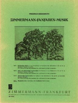 Zimmermann-Fanfaren-Musik Heft 4 