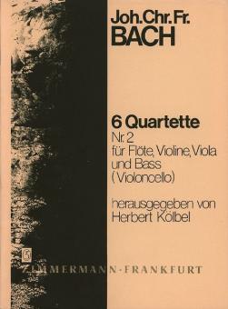 Sechs Flötenquartette Nr. 2 