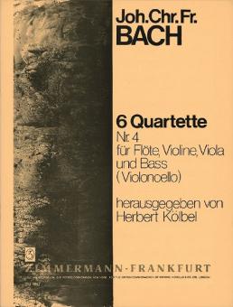 Sechs Flötenquartette Nr. 4 