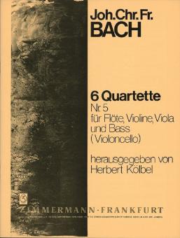 Sechs Flötenquartette Nr. 5 