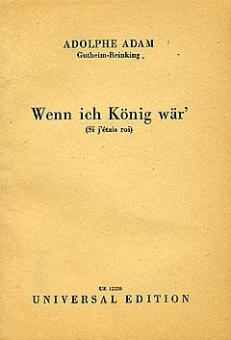 Wenn ich König wär' 