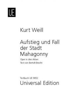 Aufstieg und Fall der Stadt Mahagonny 