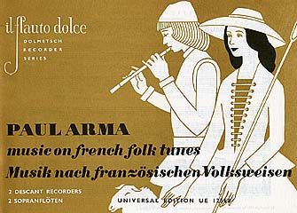 Musik nach französischen Volksweisen 
