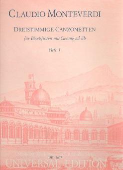 3-stimmige Canzonetten 1 