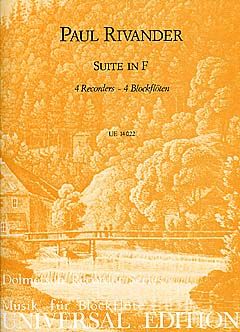 Suite für 4 Blockflöten 