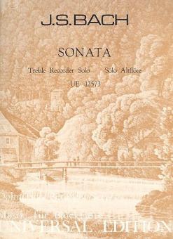 Sonata für Altblockflöte 