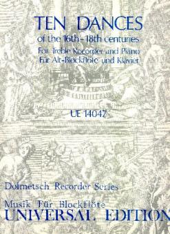 10 Dances Of The 16th-18th centuries 