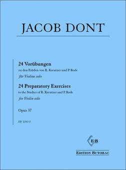 24 Vorübungen op. 37 