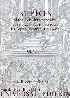 31 Pieces Of The 16th-18th Centuries 