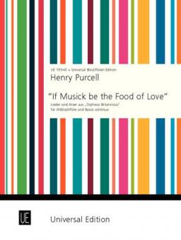 If Musick be The Food Of Love 