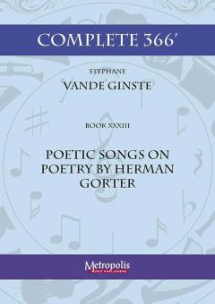 Complete 366' Book XXXIII Poetic Songs - Poetry by H. Gorter 