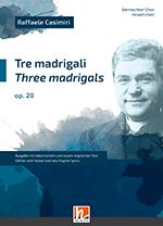3 Madrigali op. 20 