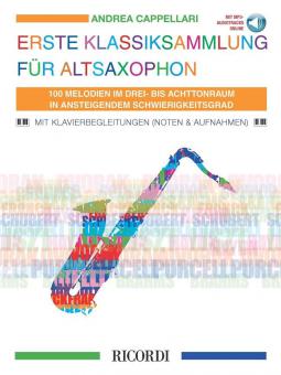 Erste Klassiksammlung für Altsaxophon 