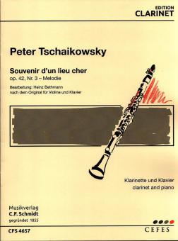 Souvenir d'un lieu cher op. 42, Nr. 3 - Melodie 