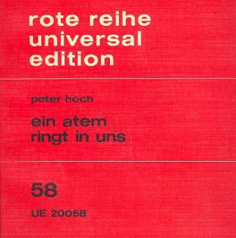 Ein Atem ringt in uns 