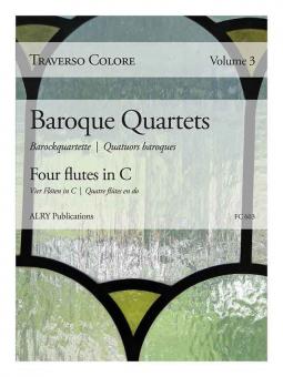 Traverso Colore 3 - Baroque Quartets 
