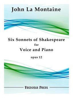 6 Sonnets of Shakespeare op. 12 