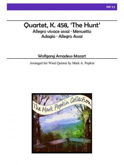 Quartet, K. 458 'The Hunt' 