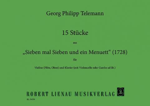 15 Stücke aus 'Sieben mal sieben und ein Menuett' 