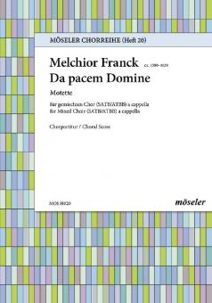 Da pacem Domine in diebus nostris 