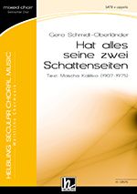 Hat alles seine zwei Schattenseiten 