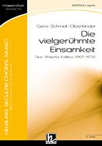 Die vielgerühmte Einsamkeit 