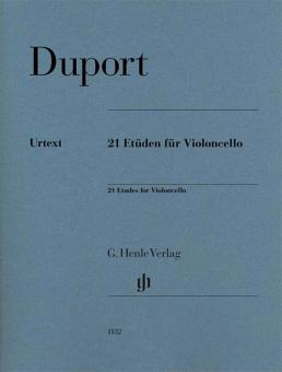21 Etüden für Violoncello 