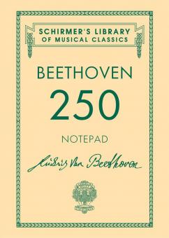 A6 Spiral Bound Notebook - Beethoven 250 