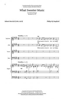 What Sweeter Music 