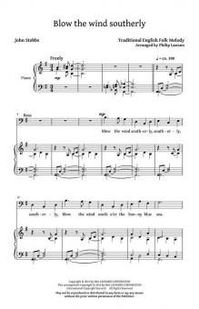 Blow the Wind Southerly Standard