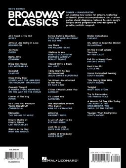 Broadway Classics - Men's Edition 