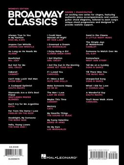 Broadway Classics - Women's Edition 
