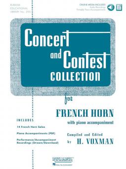 Concert and Contest Collection for F Horn 