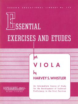 Essential Exercises and Etudes for Viola 