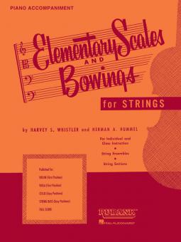 Elementary Scales and Bowings - Piano Accompaniment 