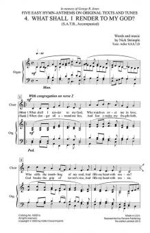 What Shall I Render to My God? 