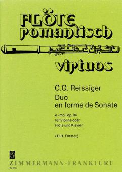 Duo en forme de Sonate e-Moll op. 94 