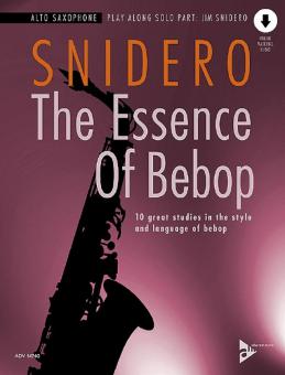 The Essence Of Bebop Alto Saxophone Standard