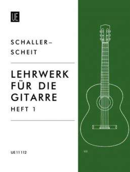 Lehrwerk für die Gitarre 1 