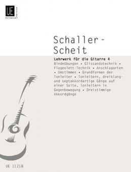 Lehrwerk für die Gitarre 4 
