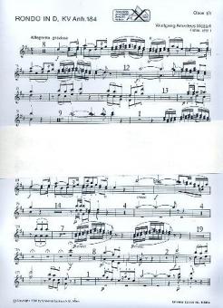 Rondo KV Anh. 184 für Flöte und Orchester 