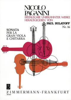Sonata per la Gran Viola e Chitarra 